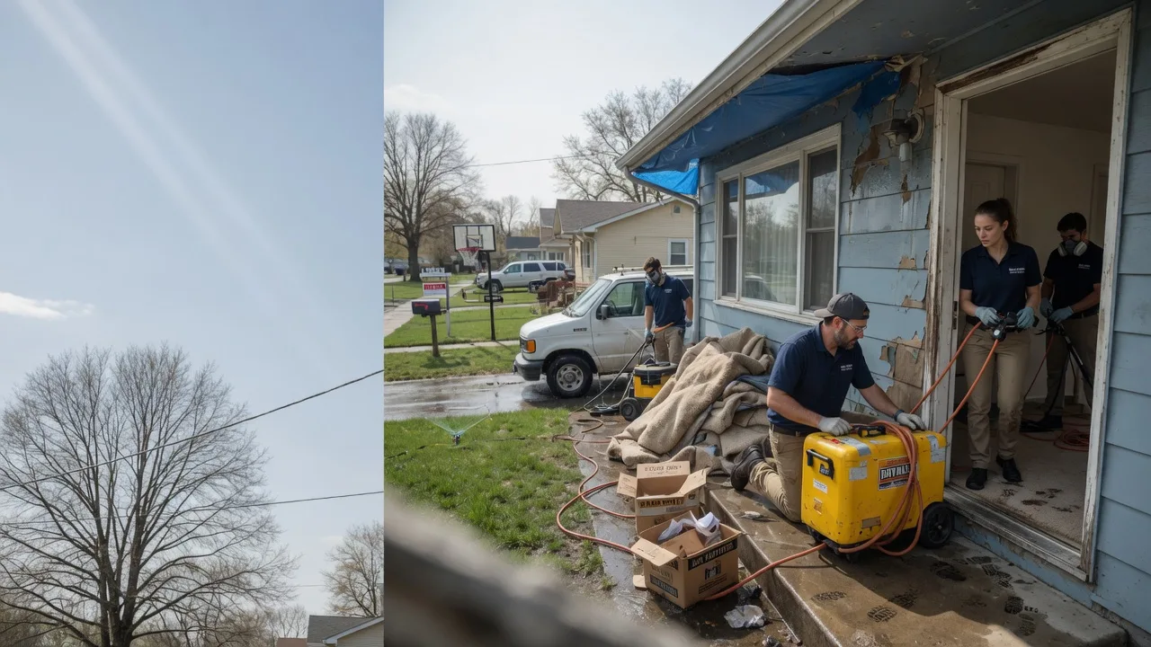 Basement Flood Cleanup in Baker, MT near me